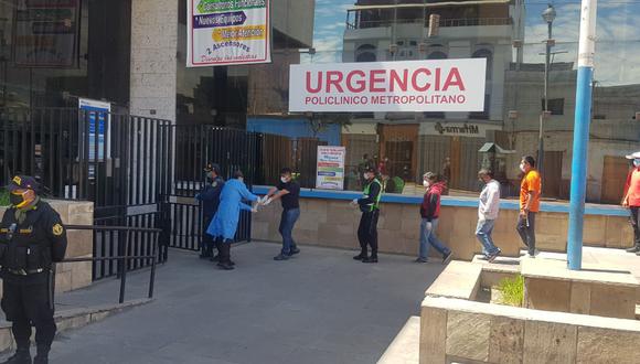 Arequipa. Policías cumplieron 15 días de aislamiento y ahora esperan pasar una nueva prueba de descarte de COVID-19. (GEC)