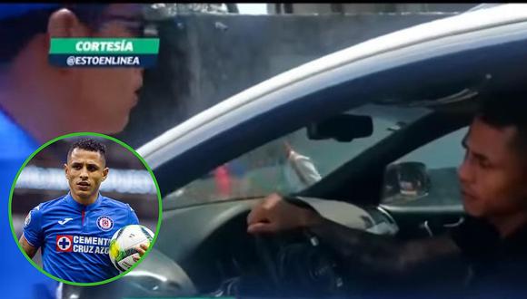 Yoshimar Yotún es interceptado por hincha de Cruz Azul luego de ser eliminado en la Liga MX (VIDEO)