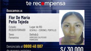 Mininter busca a mujer acusada de parricidio en Ucayali y pagan hasta 30 mil soles por su captura