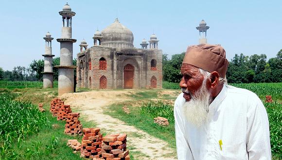 Cuatro siglos después se construye otro Taj Mahal más humilde