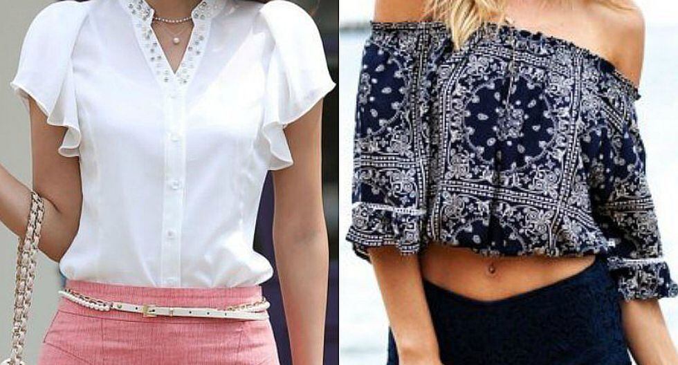 Diseños de blusas de moda que son tendencia este año