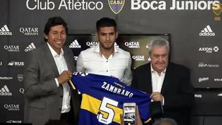 Carlos Zambrano, dispuesto a “pelear un puesto” en Boca Juniors y “ganarse a la hinchada” del club│VIDEO