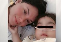 ​Génesis Tapia revela cuál fue la enfermedad que tuvo su bebé │FOTOS