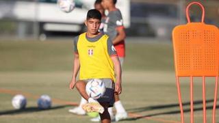 El debut de Piero Quispe: el volante jugará su primer partido en la selección peruana