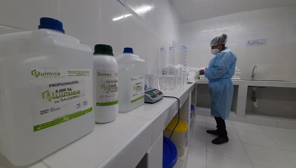 Áncash: Inauguran laboratorio que producirá 200 dosis de ivermectina al día (Foto: Gobierno Regional de Áncash)
