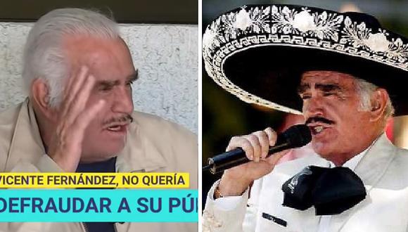 ​Vicente Fernández no quiere trasplante de hígado por miedo a que sea de un homosexual (VIDEO)