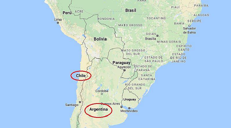 Argentina y Chile tiemblan con fuerte sismo de 6.4 grados