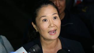 Keiko Fujimori: “Un fiscal y un juez quieren eliminar una plancha presidencial y una lista de más de 170 candidatos” 