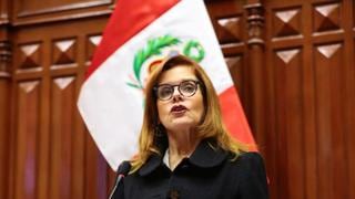 Congreso acepta renuncia de Mercedes Aráoz al cargo de vicepresidente del Perú