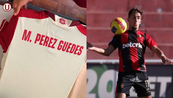 Martín Pérez Guedes es nuevo jugador del cuadro crema. Foto: Universitario prensa/GEC.
