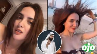 Rosángela jura que duerme sola en Dubai, pero la ‘trolean’: “El jeque está en otra habitación”