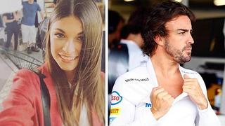 Fernando Alonso y Linda Morselli, exnovia de Valentino Rossi, son pareja
