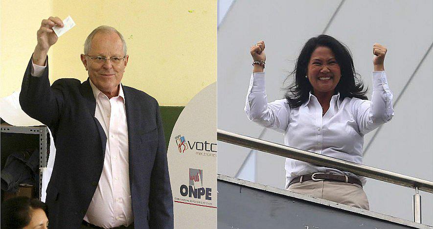 Elecciones 2016: PPK le saca ventaja a Keiko Fujimori en conteo rápido al 100%