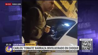 ‘Tomate’ Barraza involucrado en accidente de tránsito: cantante no acudió a la comisaría (VIDEO)