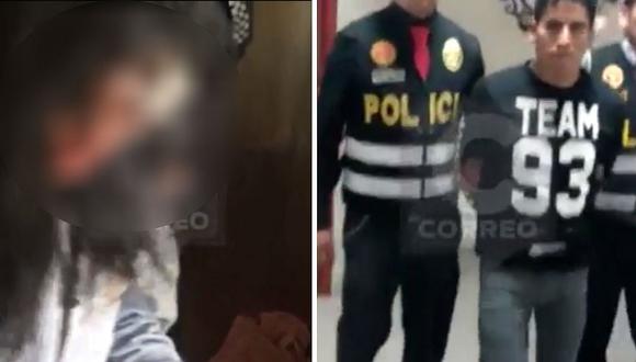 Policía detiene a hombre que golpeó a su pareja y luego se fue, cómodamente, a dormir (VIDEO)