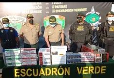 Chiclayo: policías incautan más de un millón de cigarrillos de contrabando e ilegales en una vivienda