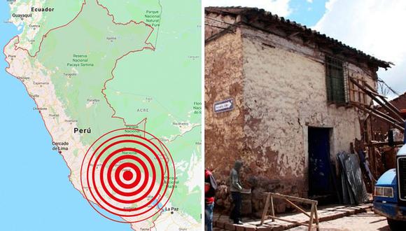 Indeci informa los daños tras sismo de 5.2 grados en Cusco 