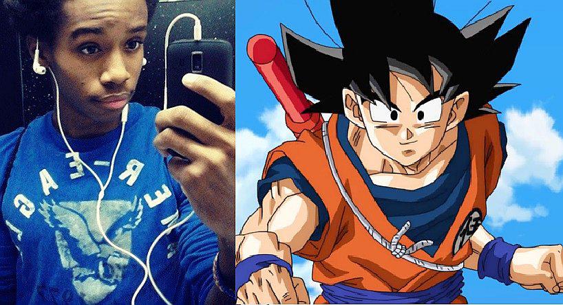 Dragon Ball: le dicen "Gokú negro" porque su cabello es increíblemente parecido (FOTOS)