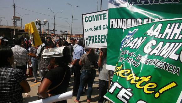 ​Independencia: vecinos protestan en municipio por falta de agua