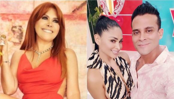 Magaly Medina cuestiona anillo que Christian Domínguez le dio a Pamela Franco. (Foto: Instagram)