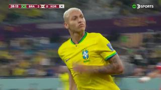‘Jogo bonito’ de Brasil: Richarlison hizo lujo y concluyó una pared en el 3-0 ante Corea del Sur | VIDEO