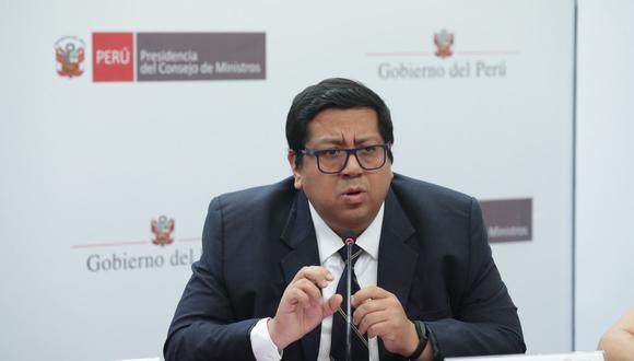El ministro de Economía se refirió sobre un nuevo retiro de AFP. (Foto: Andina)