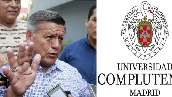 César Acuña: Universidad Complutense dijo esto sobre presunto plagio en tesis doctoral
