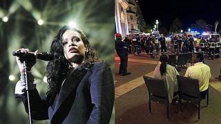Rihanna se salva pero cancela su presentación en Niza tras matanza 