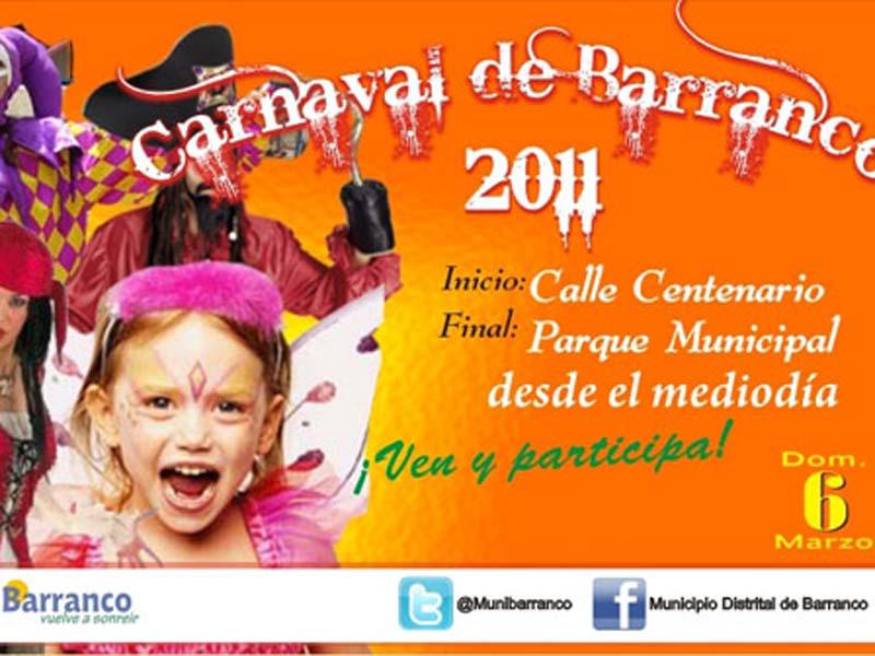 Más de cien comparsas participaran en el Carnaval de Barranco 