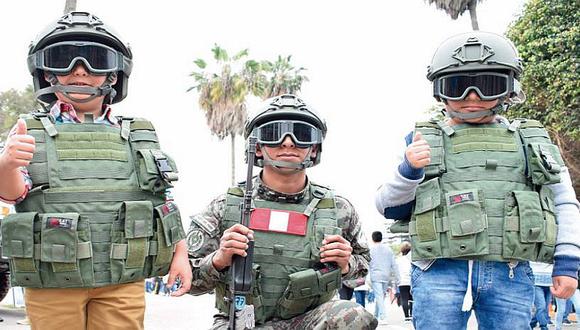 Ejército del Perú dicta cursos de verano para los más pequeños de la casa