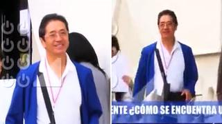 Prófugo Jaime Yoshiyama es captado caminando por calles de Miami (VIDEO)