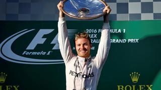 Nico Rosberg, primer líder del Mundial de Fórmula Uno al ganar en Australia 