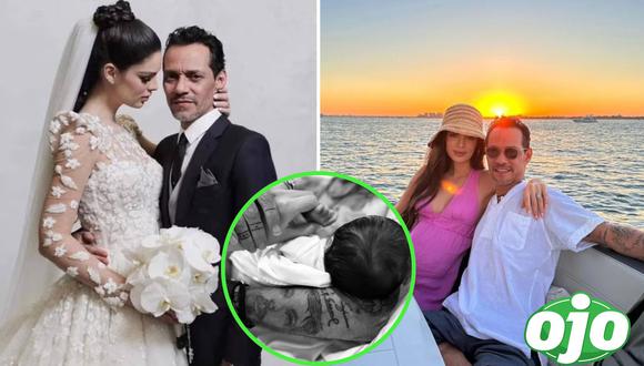 Marc Anthony y Nadia Ferreira se convirtieron en padres. Foto: (Instagram/@marcanthony | Hola).
