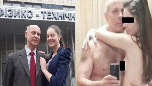 Víctor Tolstykh: Filtran fotos íntimas de profe con su alumna de 17 años [FOTOS]