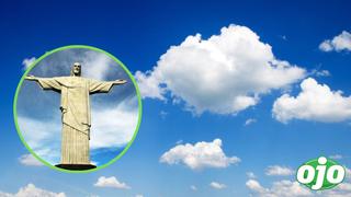 Nube en forma de Cristo Redentor es captada en el cielo y se vuelve viral | FOTO