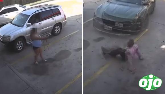 Mujer embarazada dispara a ladrón y frustra asalto en gasolinera | Imagen compuesta 'Ojo'