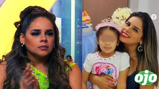 Giuliana Rengifo confiesa que fue separada de su hija: “está con su papá, eso no me hace mala madre”