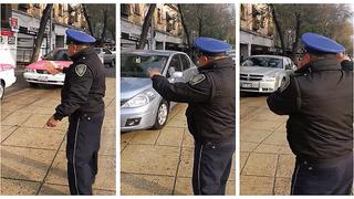 Amable policía y su saludo de "Buenos días" arrasan en redes (VIDEO)