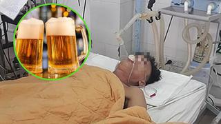 Médicos salvan a hombre de coma alcohólico con 15 latas de cerveza