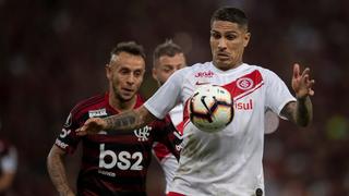 Paolo Guerrero es suspendido dos fechas tras su expulsión ante Flamengo