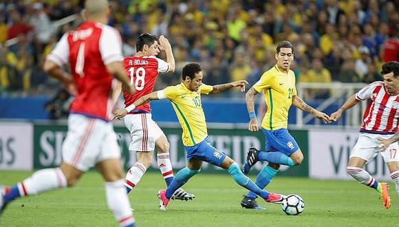 Brasil golea a Paraguay 3-0 y está a un paso del Mundial