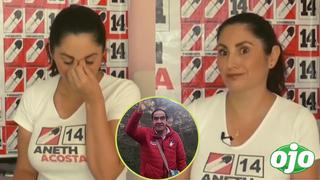 Aneth Acosta denuncia que otra candidata de Acción Popular la insulta: “me llama prost...” | VIDEO 