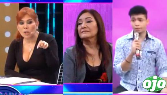 Magaly Medina y Flor de Huaraz protagonizaron fuerte discusión en "Magaly TV: La Firme". (Foto: Magaly TV: La Firme).