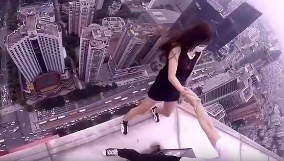 YouTube: Hacen estas piruetas en rascacielos y desafían a la muerte [VIDEO]