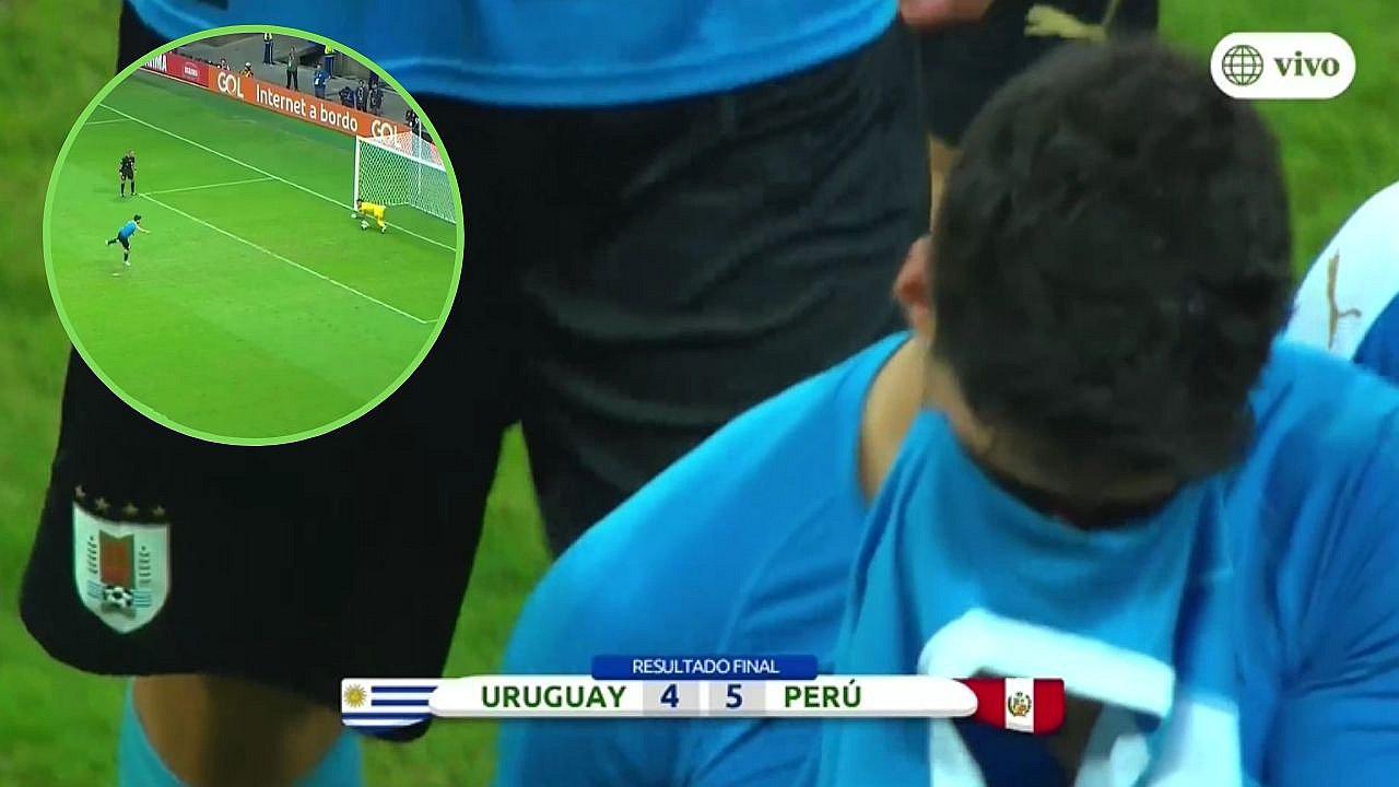 El emotivo llanto de Luis Suárez tras fallar penal ante Pedro Gallese | VÍDEO