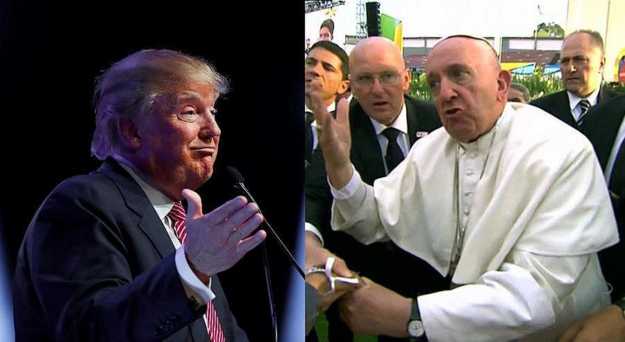 Papa Francisco sigue haciendo política contra Donald Trump