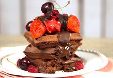 La deliciosa receta de los waffles de chocolate | VIDEO
