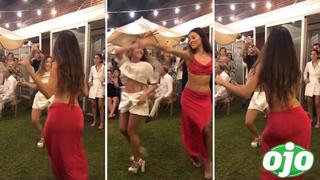 “Cómo te observan los maridos”: Critican a Luciana por bailar como ‘bataclana’ en compromiso de Ale Fuller