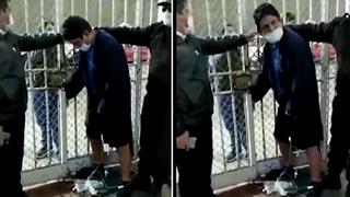 Hombre se entera que tiene COVID-19 y escapa del hospital amenazando a trabajadores | VIDEO