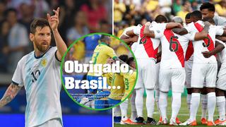Argentina celebra goleada de Brasil ante Perú por importante razón│FOTO